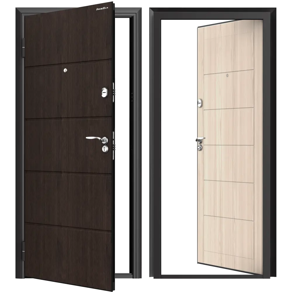 DOORHAN Оптим - металлическая входная дверь с защитой от взлома 89378093 STLM-1444867 - Вид №1