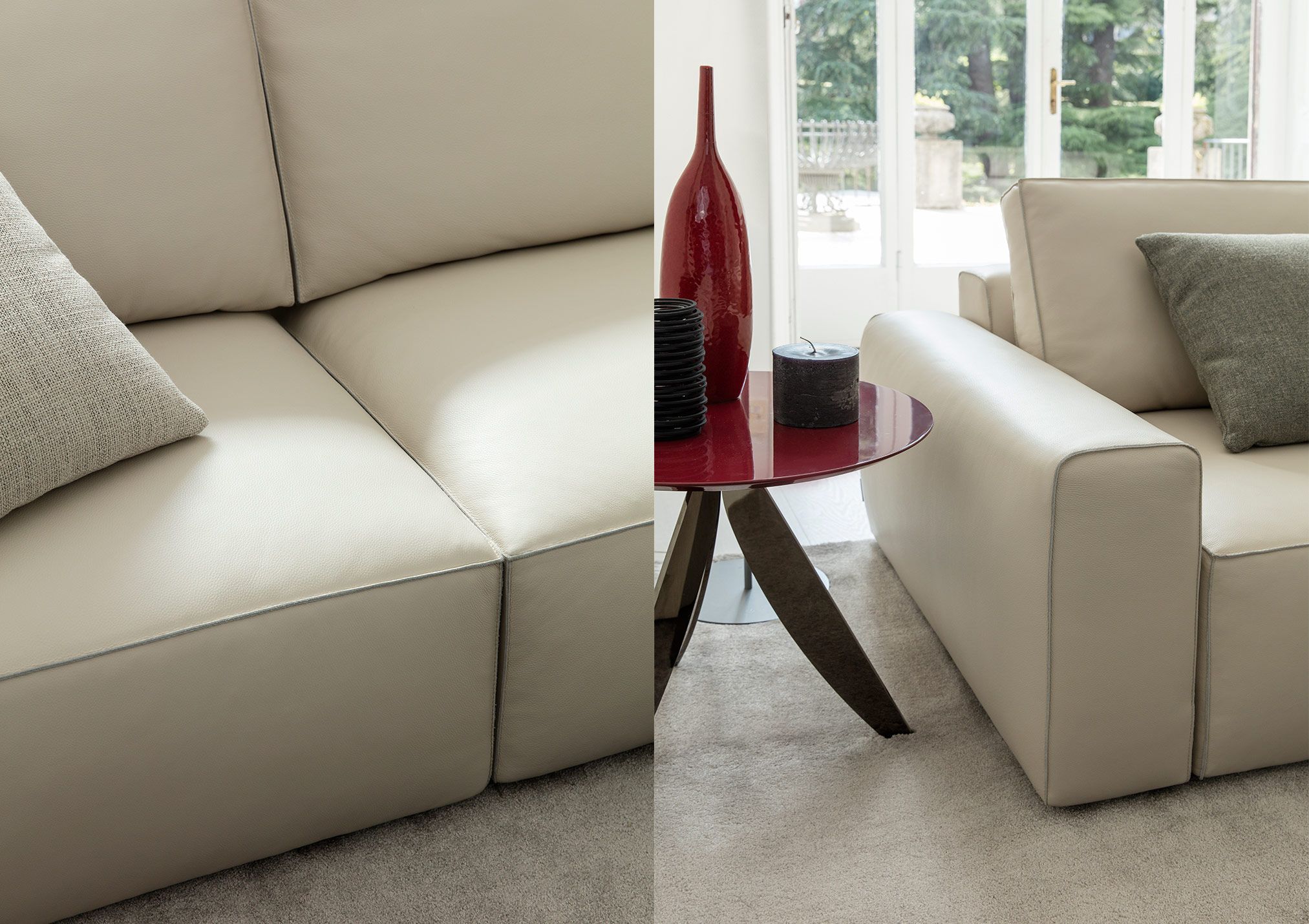 Кожаный диван BertO JOHNNY ARCH-00004675 - Вид №7