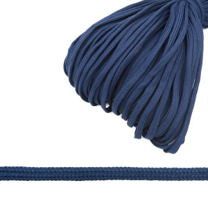 90542723 Шнур плетеный бытовой веревка хозяйственная цвет темно-синий 8мм х 100м STLM-0273252 АЙРИС