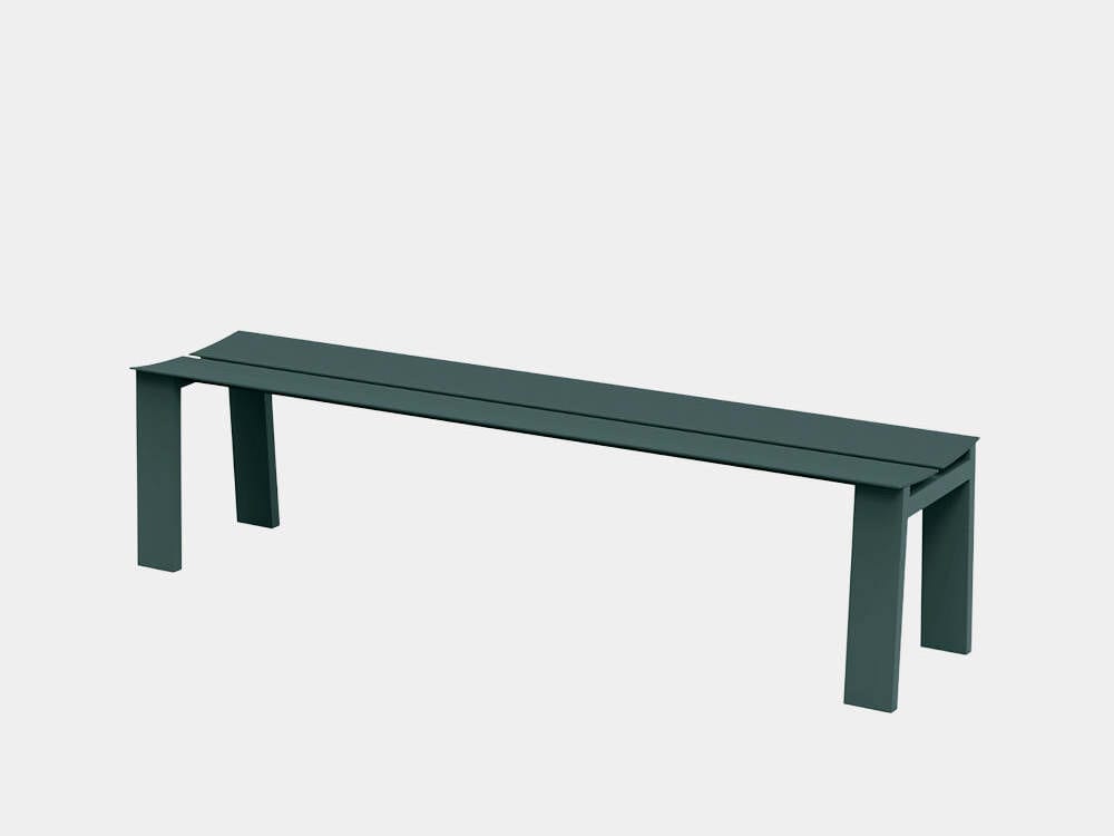 Алюминиевая скамья с порошковым покрытием RS Barcelona Seu ARCH-00067573 - Вид №124