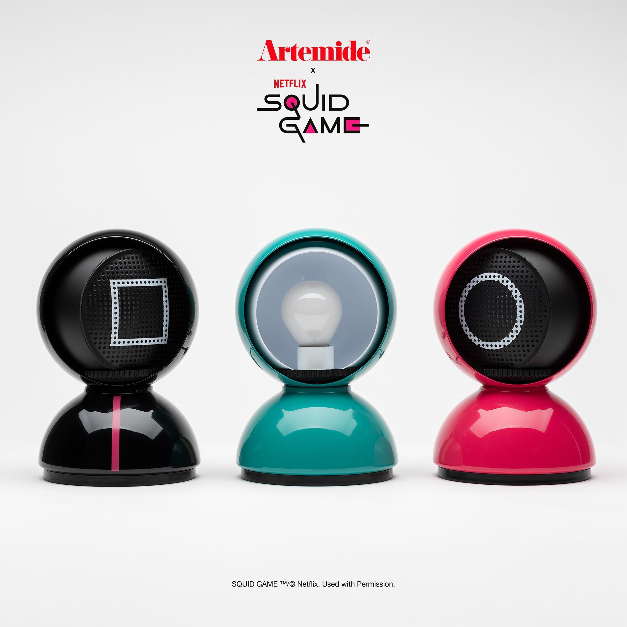 Окрашенная металлическая светодиодная настольная лампа In Stock Artemide ARCH-00034515 - Вид №9
