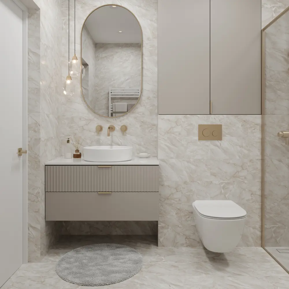 Глазурованный керамогранит LB Ceramics Морозный вечер 19.9x60.3 см 0.96 м² матовый цвет серо-бежевый STLM-2167539