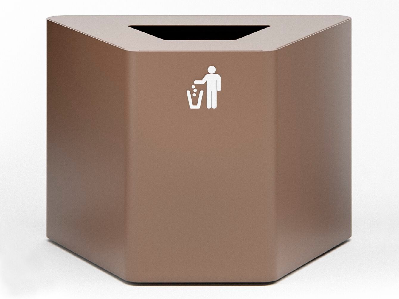 Мусорный бак из листового металла для раздельного сбора Made Design Niseko ARCH-00109238