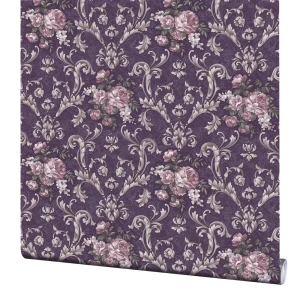 Обои флизелиновые Erismann Elegance фиолетовые 1.06 м 3499-7 82136410 STLM-2183454