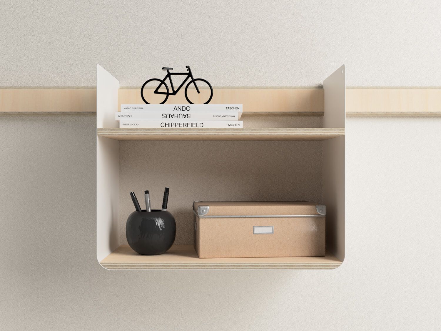 Система полки с деревянным письменным столом Variand Furniture H05 ARCH-00118981 - Вид №30