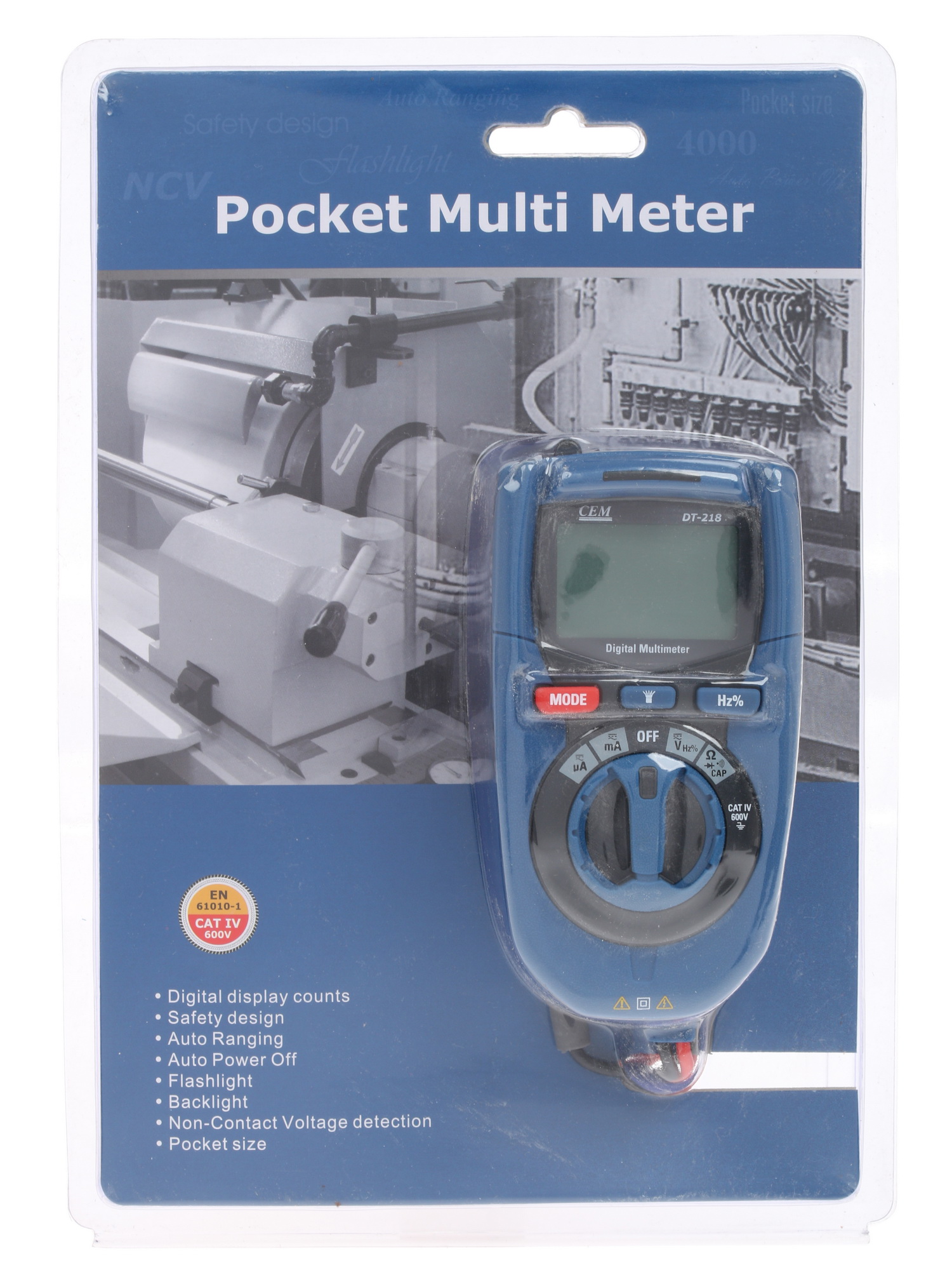 Мультиметр CEM DT-218 1137099 STDN-0019707 - Вид №7