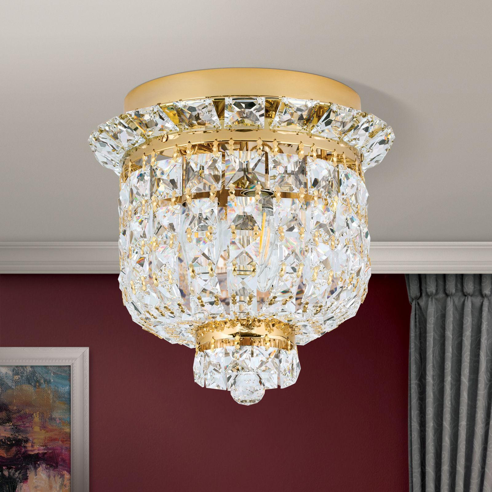 Потолочный светильник с кристаллами Swarovski® Orion Ambassador ARCH-00118004 - Вид №1