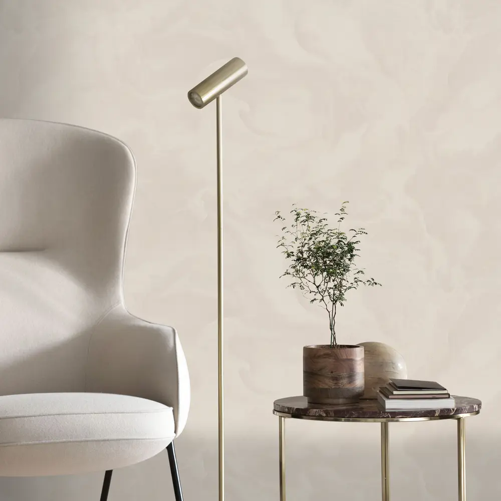 Флизелиновые обои ORNAMY Euphoria коричневые 1.06 м 89395611 STLM-1499446 - Вид №2