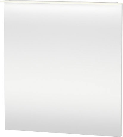 XL749409090 Зеркало с подсветкой X-Large #XL7494 800 x 36/105 мм Фланелево-серый шелковисто-матовый лак Duravit - Вид №2