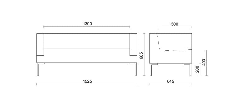 Полиуретановый диван Sitland ARCH-00132374 - Вид №2
