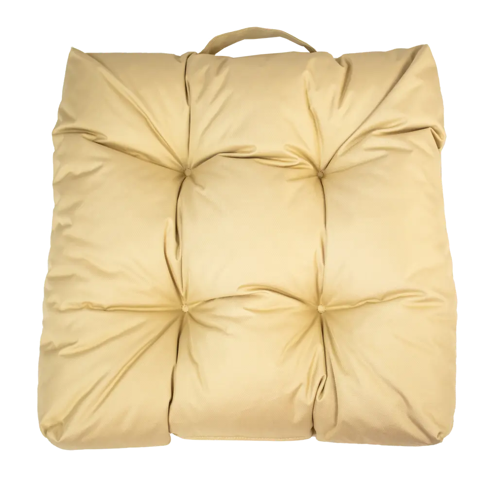 Сидушка для пикника Linen Way 50x50 см цвет бежевый 86149901 STLM-2027127 Уличная подушка