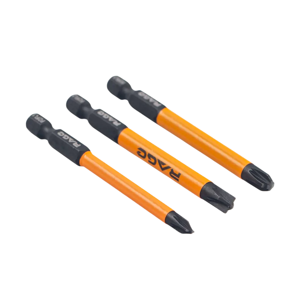 Магнитный набор бит RAGE для профессионального монтажа, 3 шт 89433159 STLM-1568326 - Вид №2