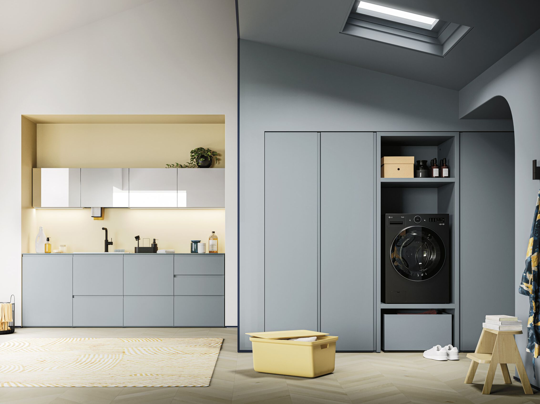 Шкаф для белья с распашными дверцами Arbi Arredobagno пузыри ARCH-00113225