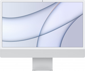 MGPC3RU/A 24-inch imac with retina 4.5k display: m1 chip with 8-core cpu and 8-core gpu, 256gb - silver Apple