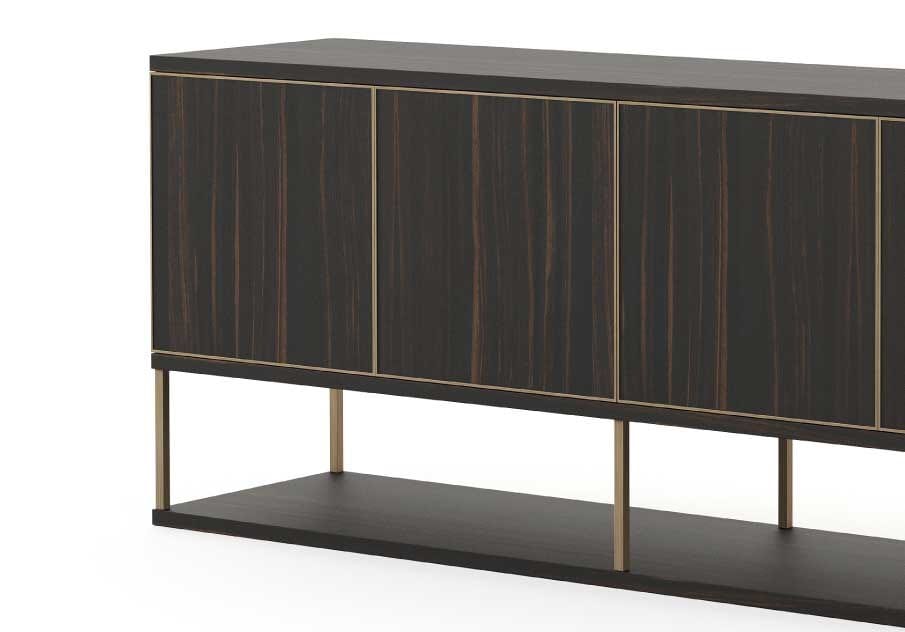 Шкаф из шпона с распашными дверями Stylish Club ARCH-00128639 - Вид №3