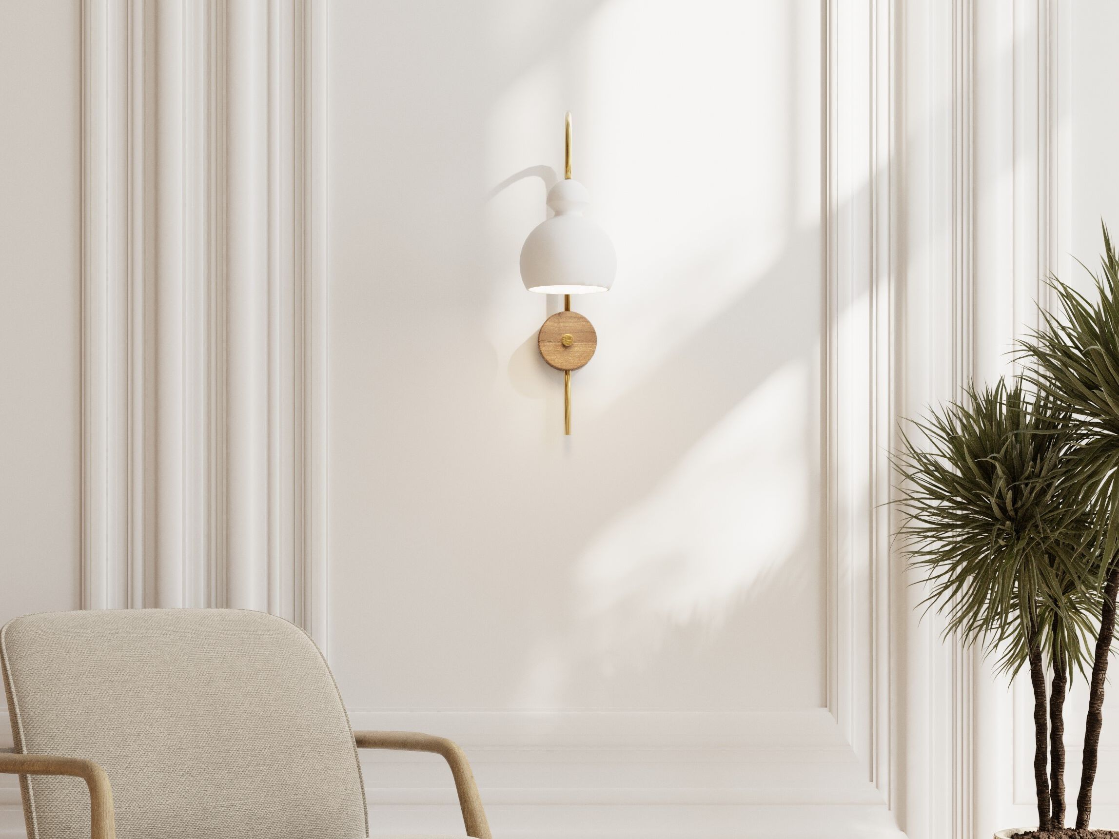 Керамическая настенная лампа LOBO Atelier Mobo ARCH-00050142 - Вид №12