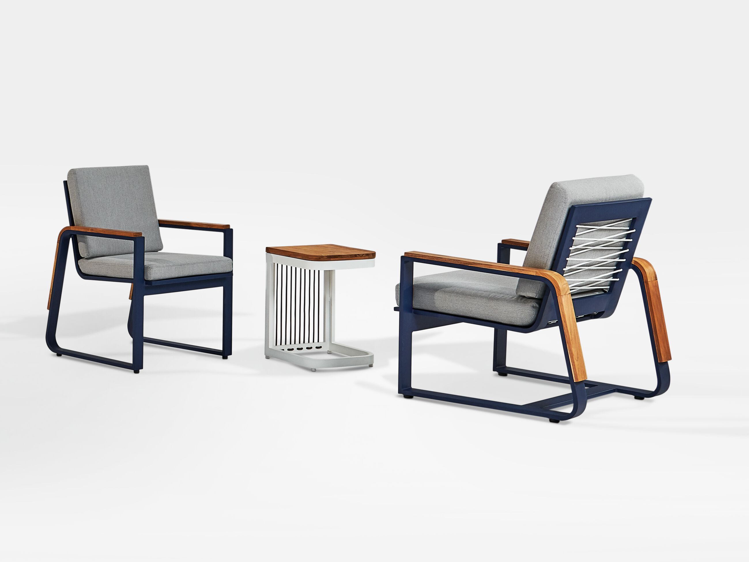 Алюминиевый сани сад стул с подлокотниками Walters Regatta ARCH-00091140 - Вид №4