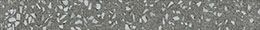Marvel Terrazzo Grey Listello Lapp. 7x60