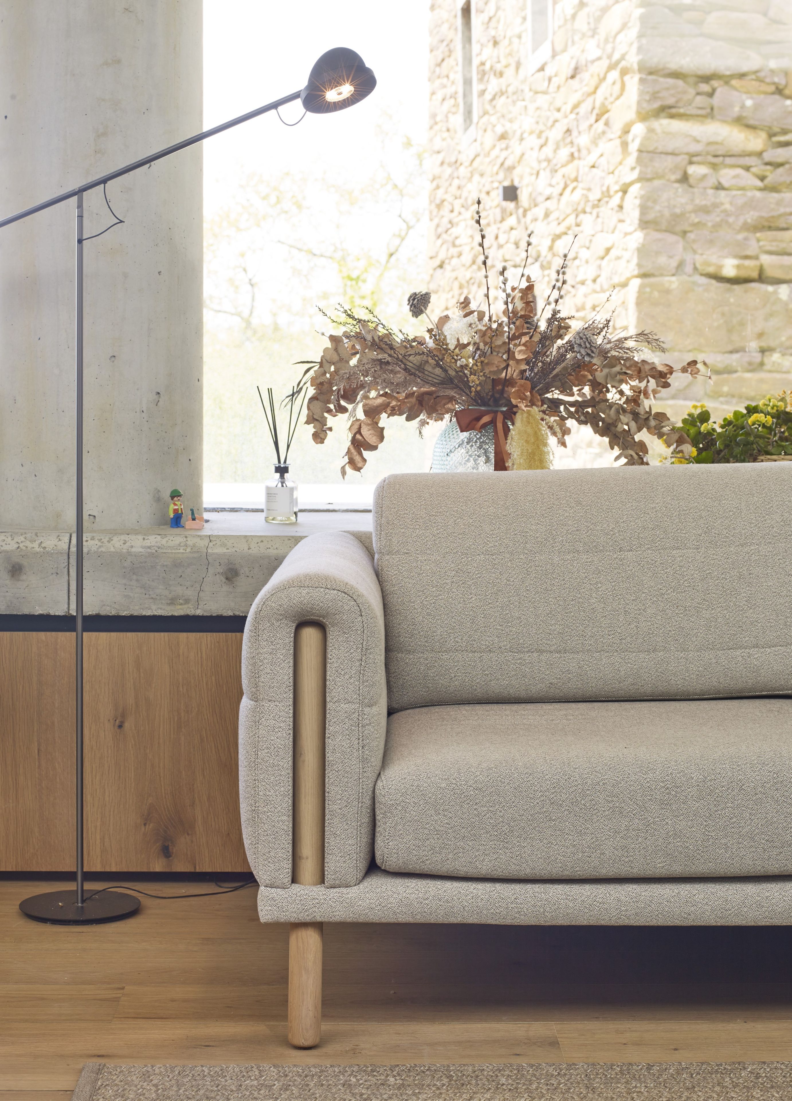 3-местный тканевый диван с полуостровом Bosc Abric ARCH-00034156 - Вид №5