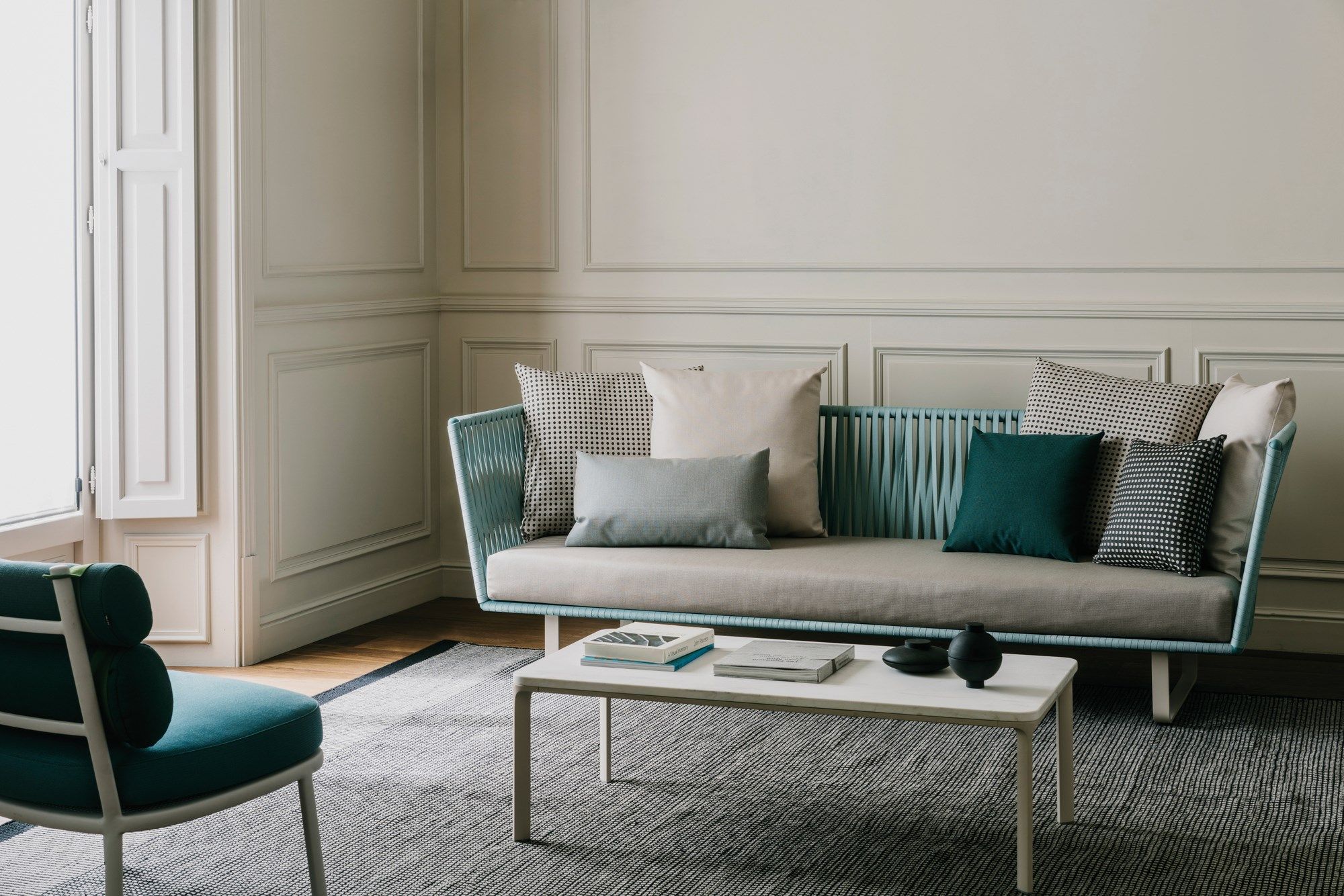 Мраморный садовый столик Kettal Bitta ARCH-00029093 - Вид №2