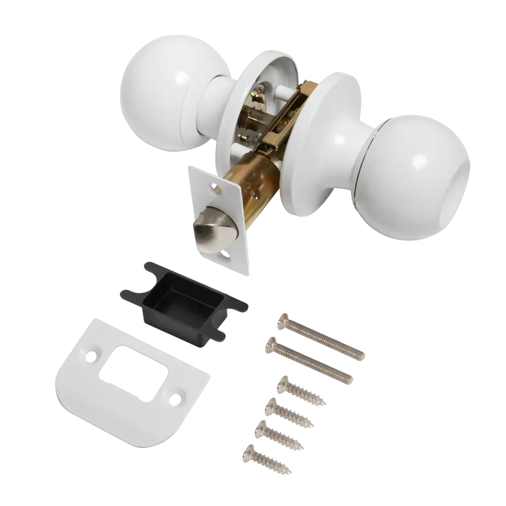 Дверная ручка-шар Фабрика замков с фиксатором и сменой направления 89347006 STLM-1397155 - Вид №2