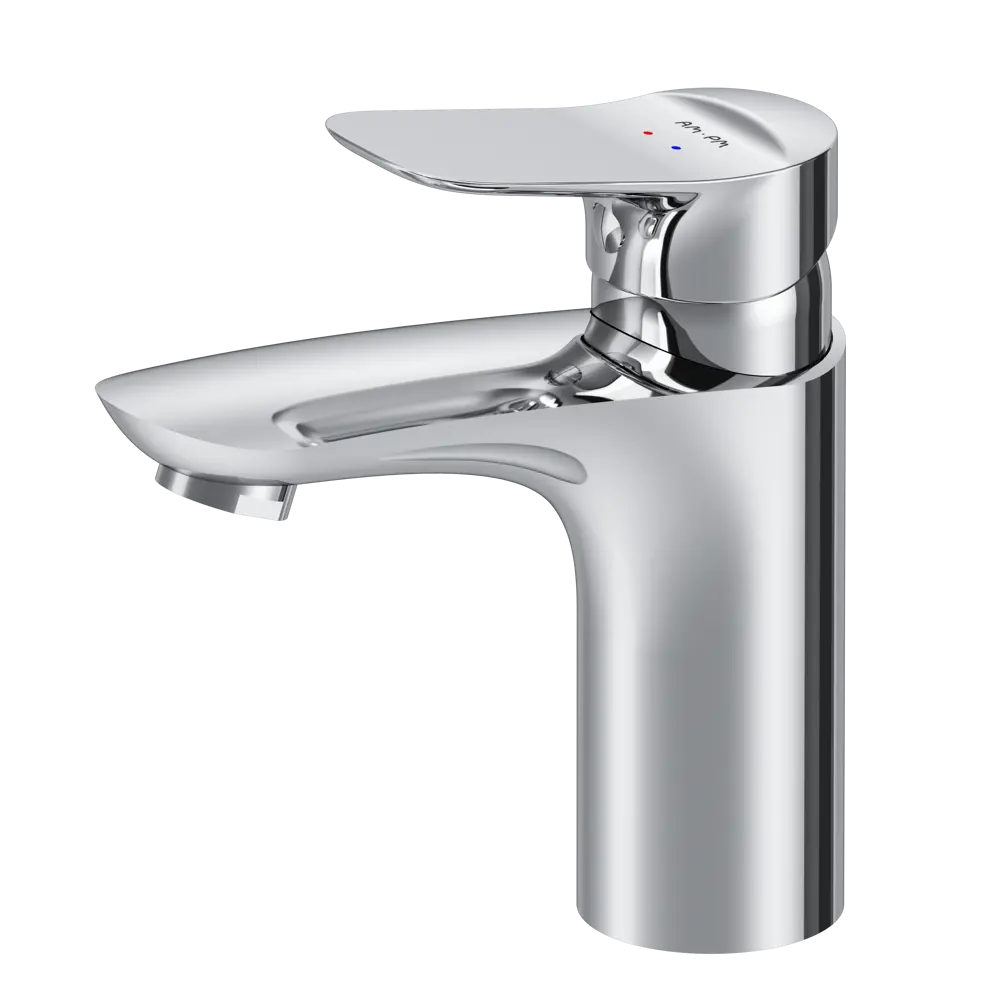 AM.PM Moxie — элегантный смеситель для раковины с хромированным покрытием 89346537 STLM-1496447