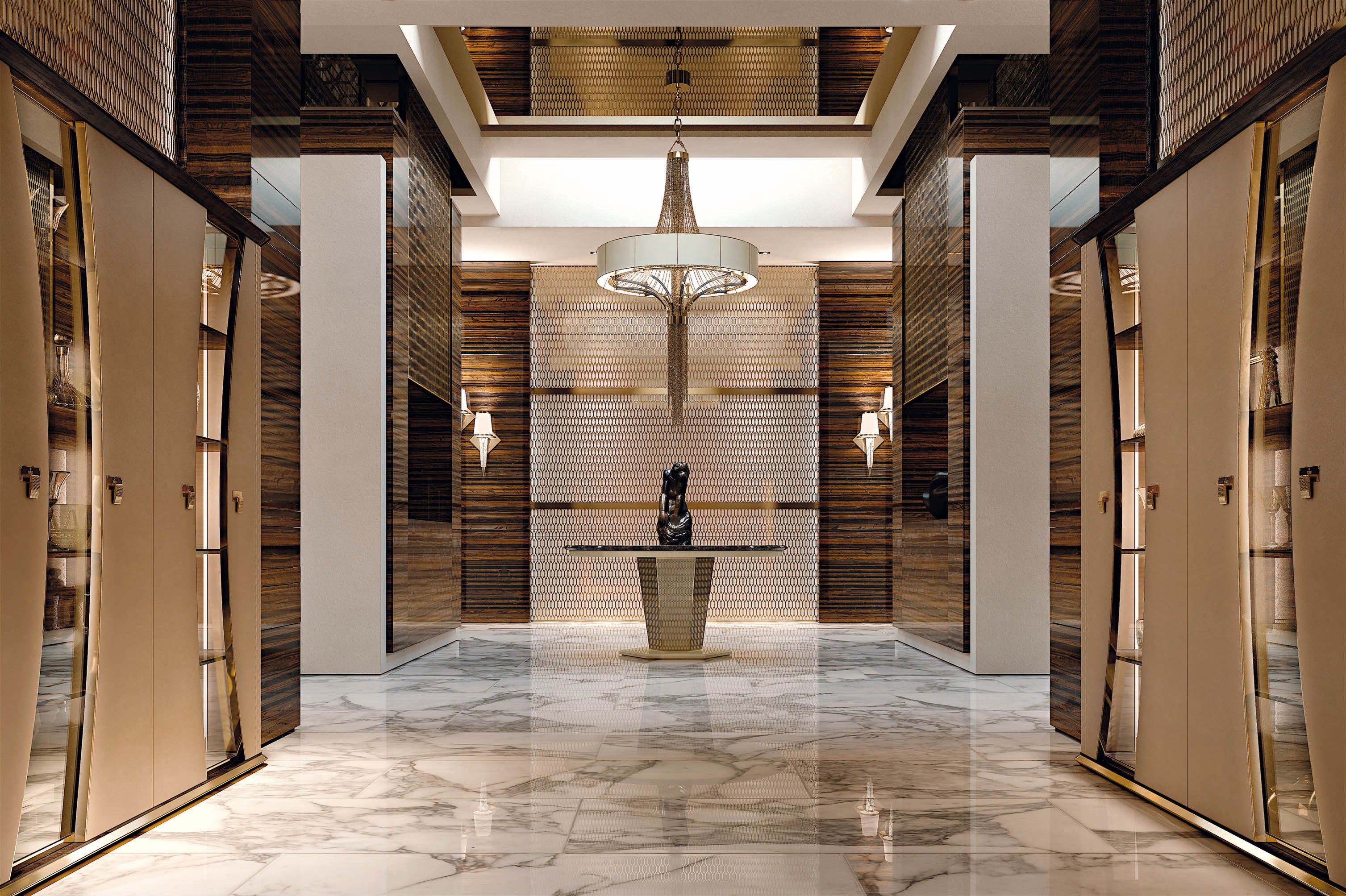 Витрина с кожаными дверцами Turri ARCH-00097738 - Вид №1