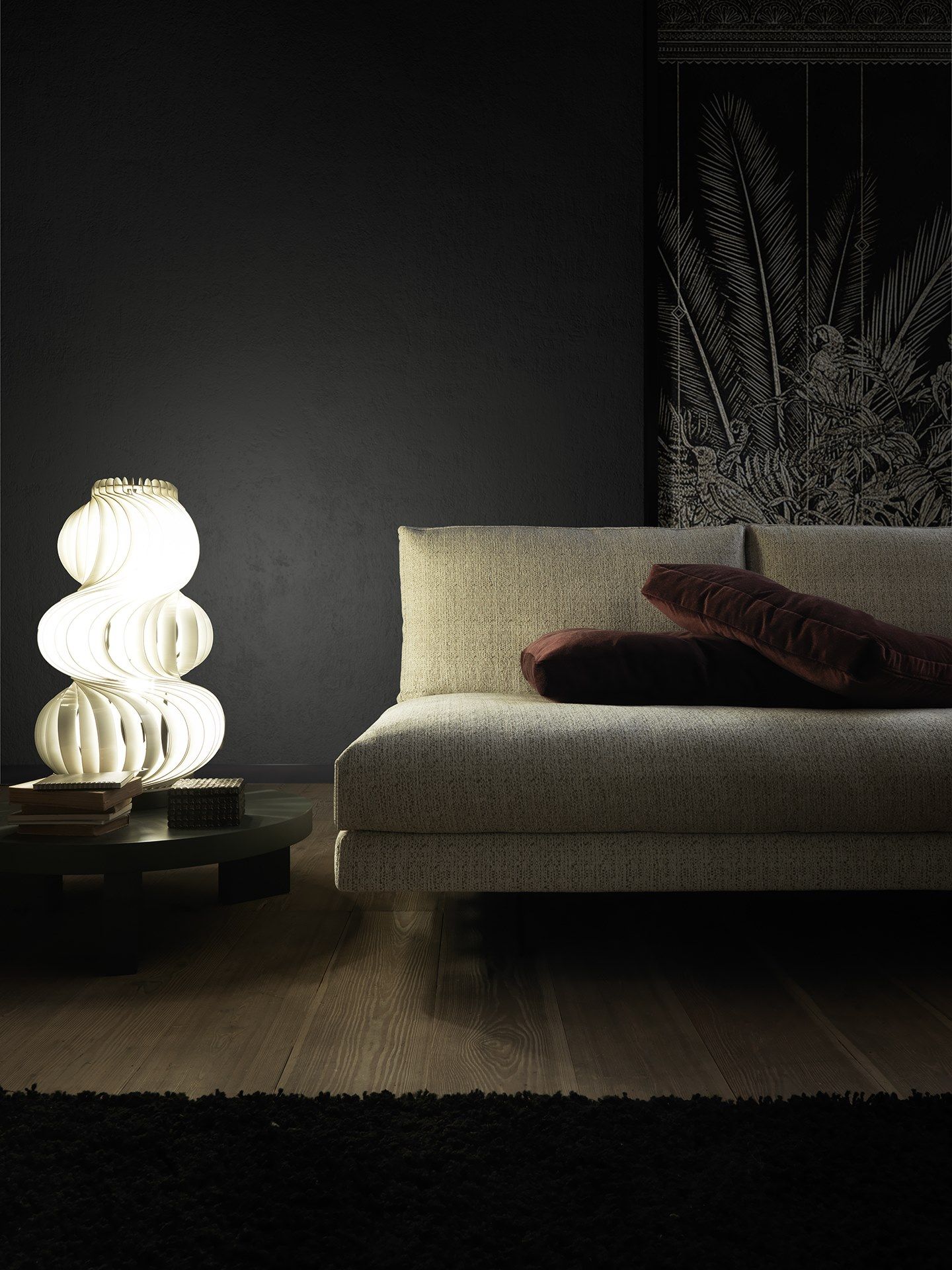 Секционный угловой диван из ткани VALENTINI камень ARCH-00081057 - Вид №16