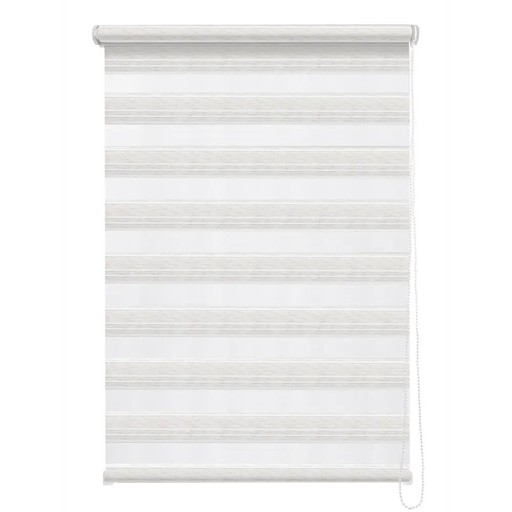 Штора рулонная день-ночь Granada 50x160 см экрю MIAMOZA Коллекция 2024г STLM-2073198