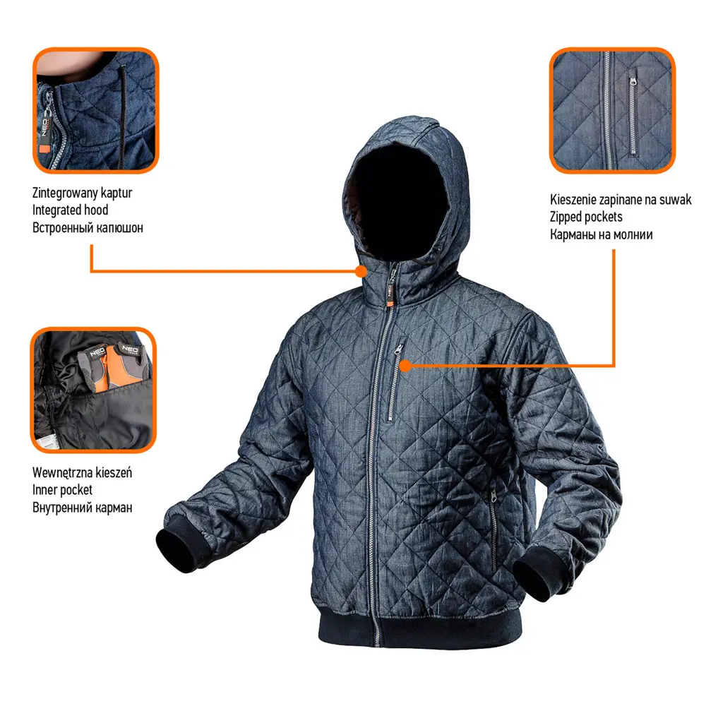 Куртка рабочая стеганая Neo, размер XXXL 82775405 STLM-2085929 Neò  - Вид №1
