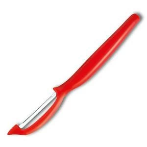 Нож для чистки овощей и фруктов Sharp Fresh Colourful с плавающим лезвием, красная рукоятка
