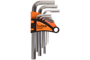 15878288 Набор коротких 6-гранных ключей IK12-956 Tulips Tools