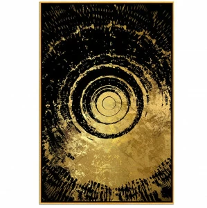Постер прямоугольный на художественной бумаге 80х60 см "Подземелье-2" EVENHOME ДИЗАЙНЕРСКИЕ 00-3878753 Белый;золото;черный