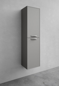 320115 Высокий Шкаф Flex Vogue Soft Grey Noro  Серый