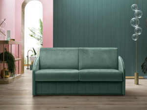 Двуспальный диван-кровать из ткани