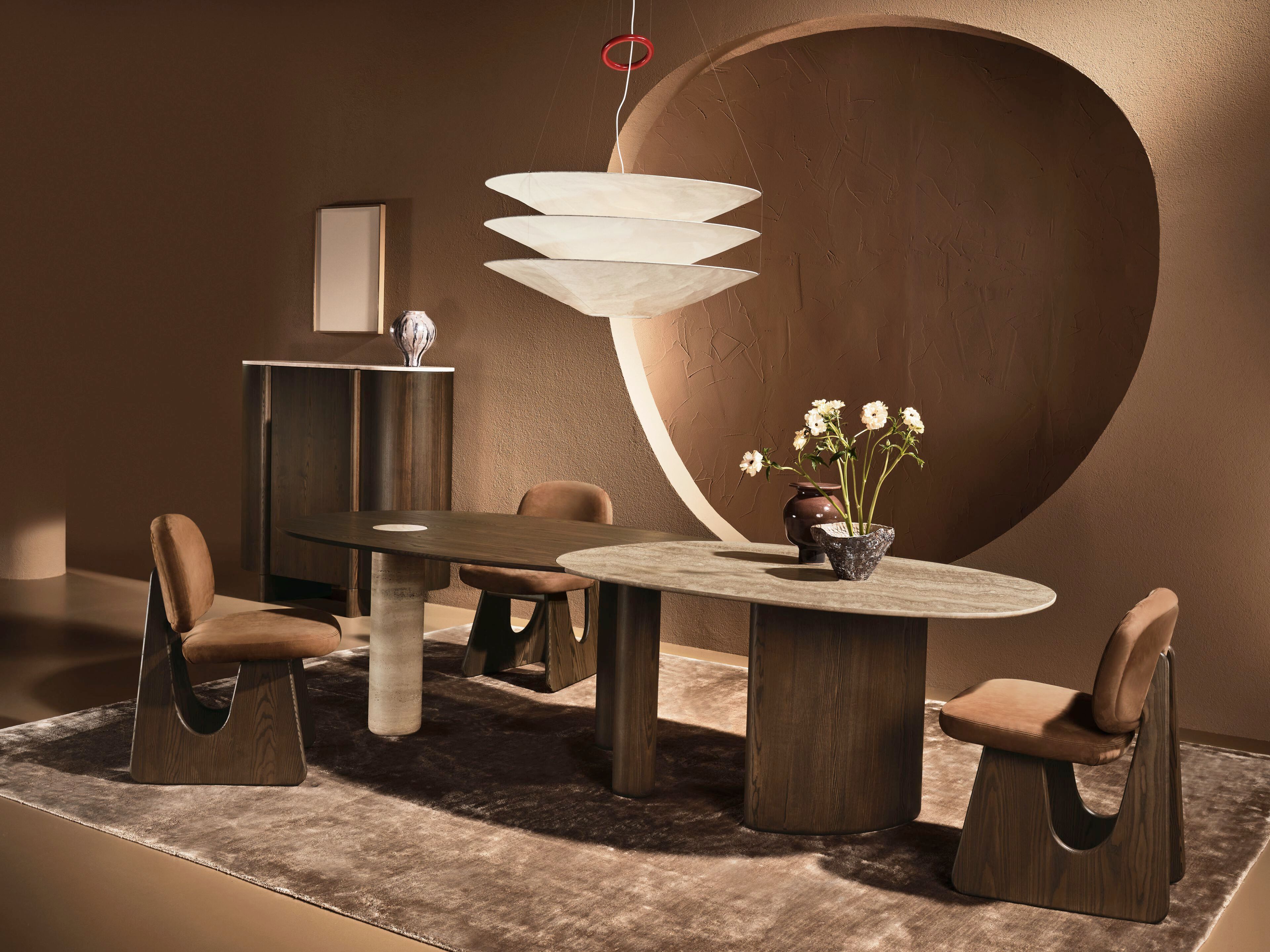 Деревянный и мраморный обеденный стол Naturedesign Главная ARCH-00089251 - Вид №7