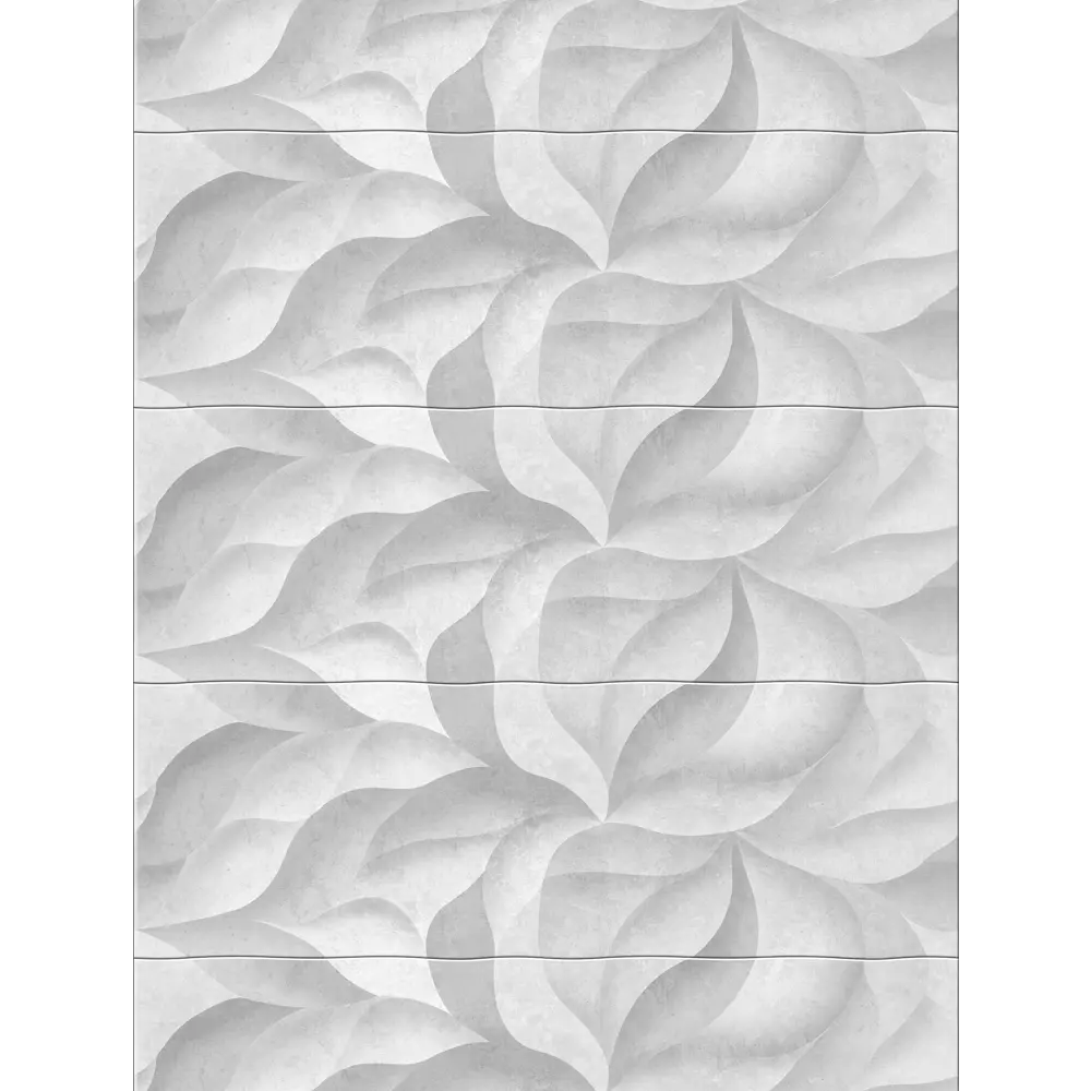 Комплект панелей ПВХ Лепестки 8 мм 2700х375 мм 2.025 м² 2 шт VENTA STLM-2156957