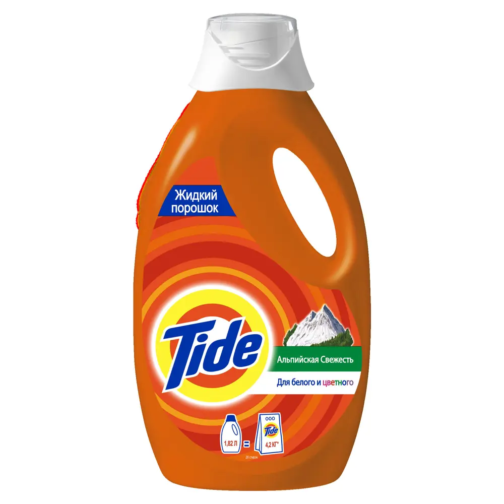 Гель для стирки Tide «Альпийская свежесть» 1.82 л 82510617 STLM-2118547 ТАЙД 