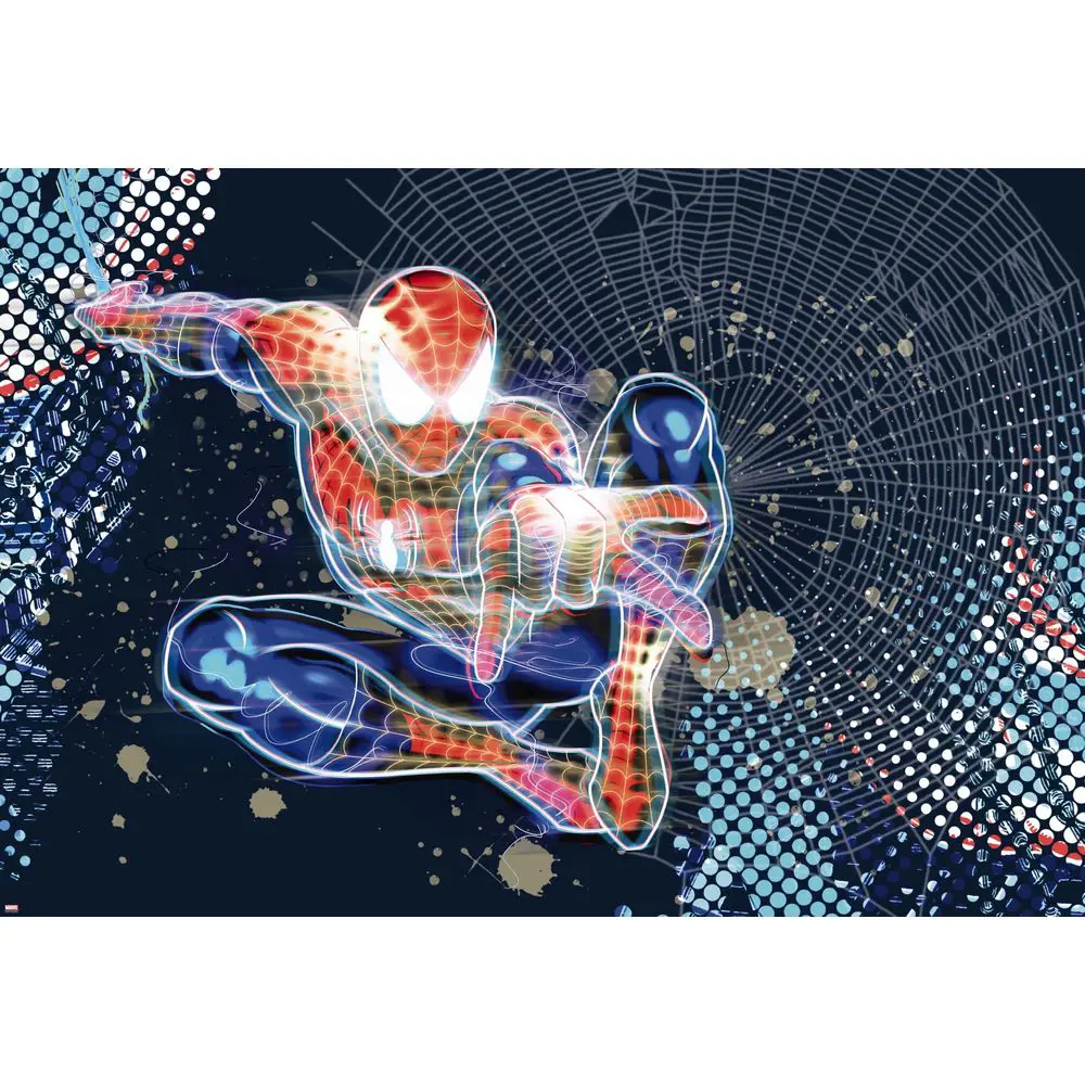 Фотопанно бумажное «Spider-Man Neon» 127х184 см 17832250 STLM-2143895 Santreyd 