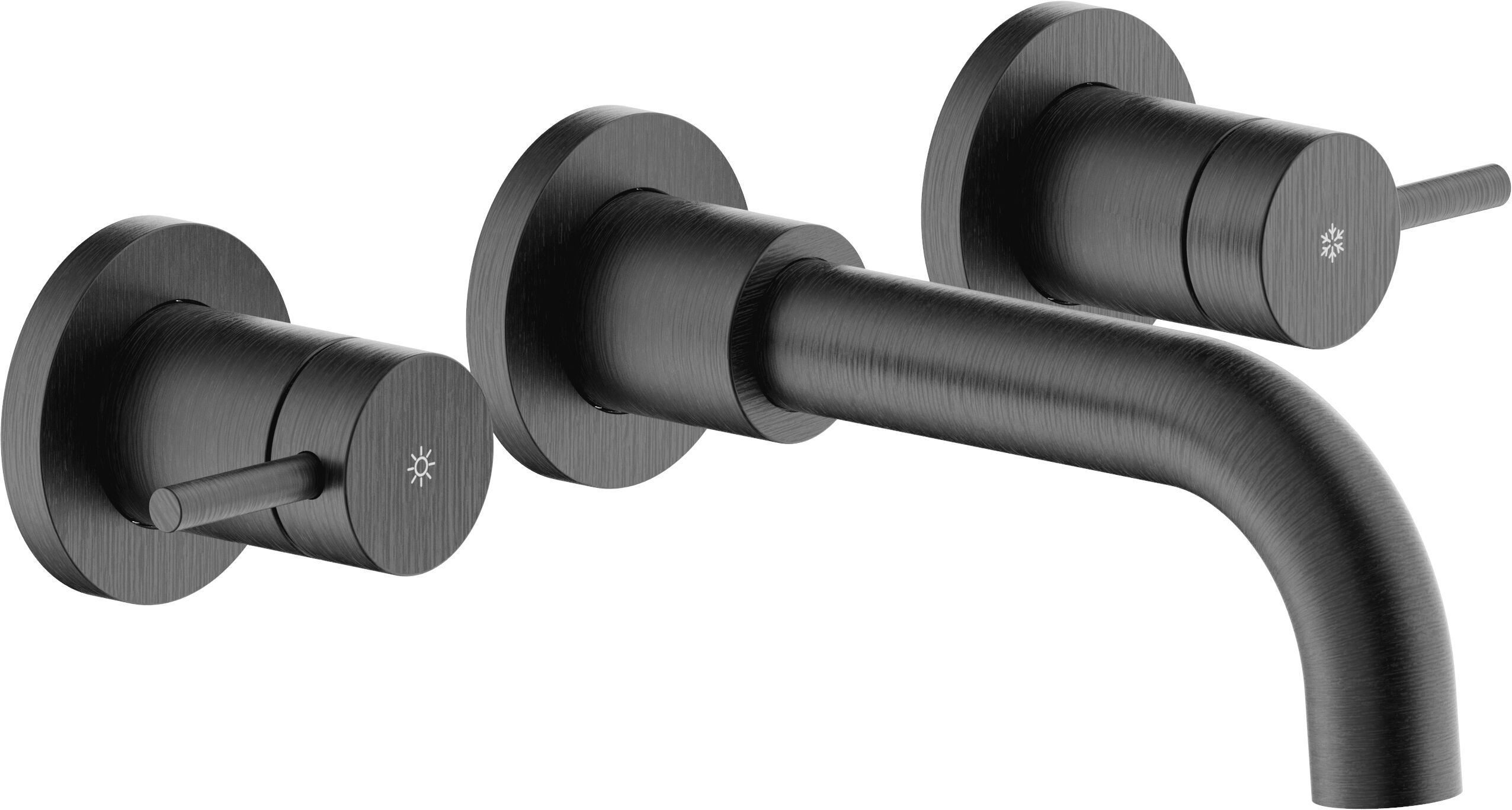 Настенный смеситель для раковины с 3 отверстиями без слива Nobili Velis ARCH-00006709 - Вид №2