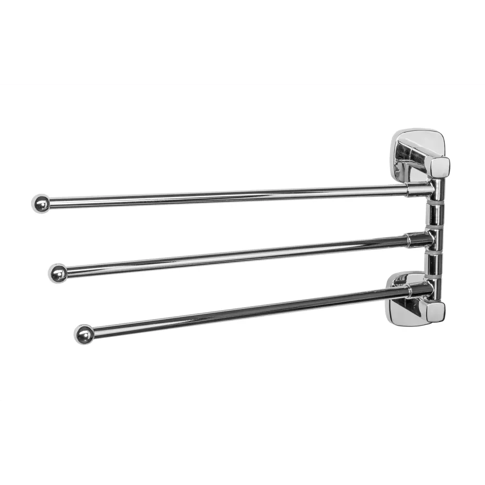 Держатель для полотенец Аквадекор Eller тройной цвет хром STLM-2109584