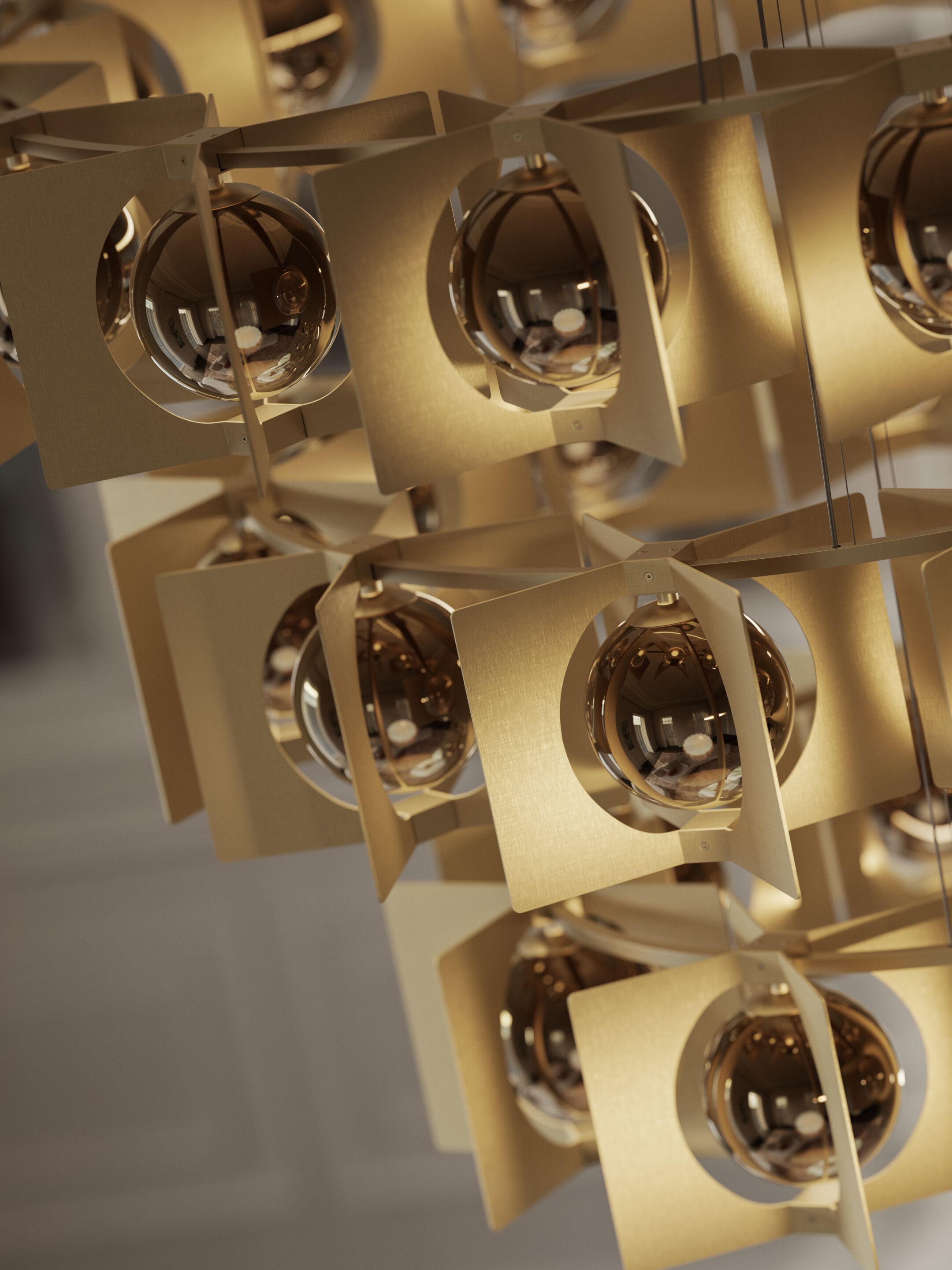 Металлический подвесной светильник Masiero GIROUETTE ARCH-00124463 - Вид №5