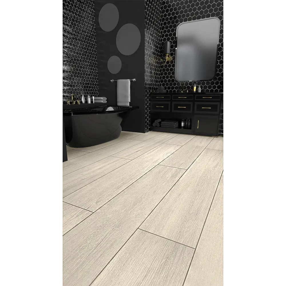 SPC плитка Kreaforta Теберда - влагостойкое покрытие под дерево с фасками 89395123 STLM-1568093 - Вид №10