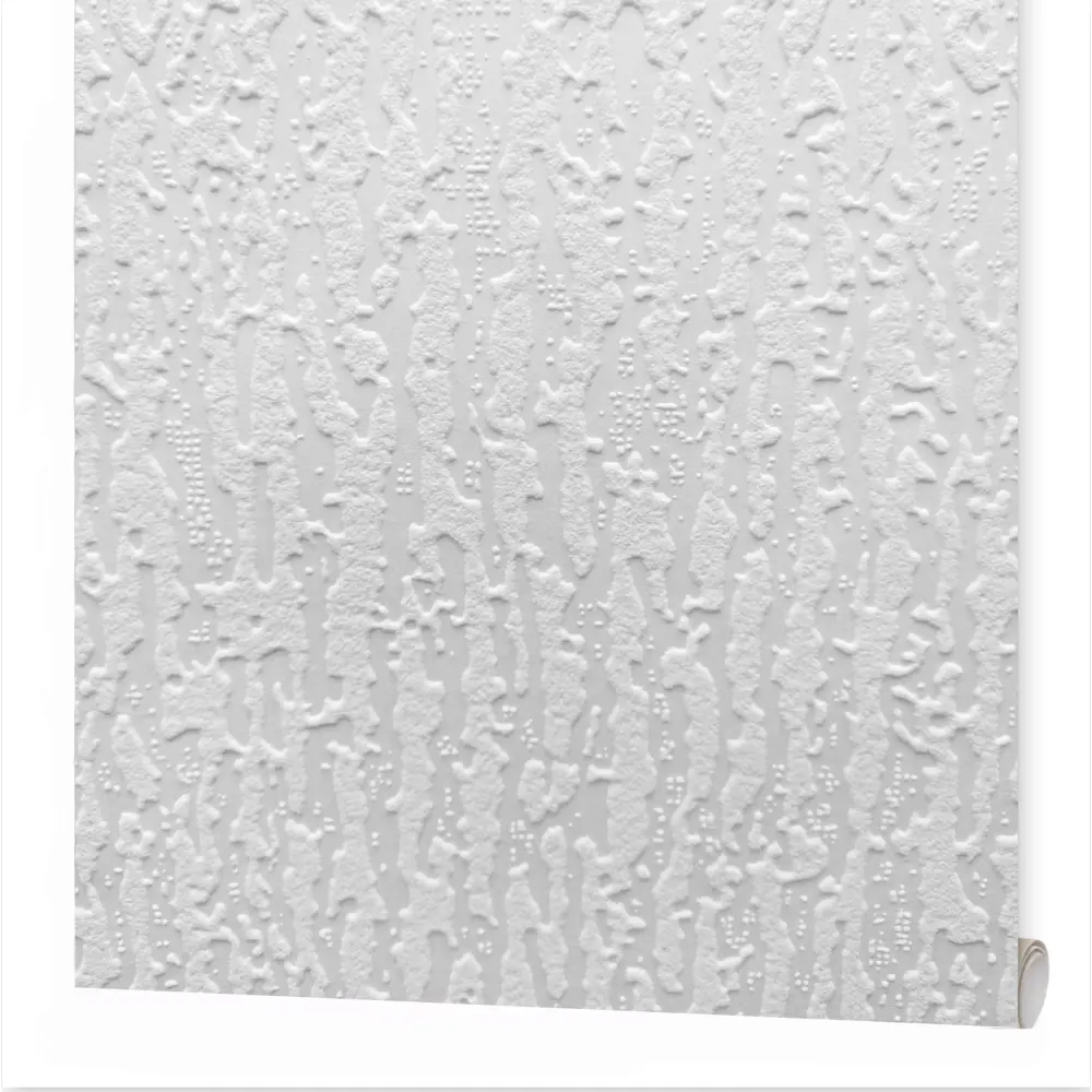 Обои под покраску флизелиновые Practic VliesBand белые 1.06 м 2001-25 STLM-2179924