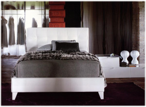Кровать MAX CAPITONNE BASSO TWILS 18B12555C + KBT500125