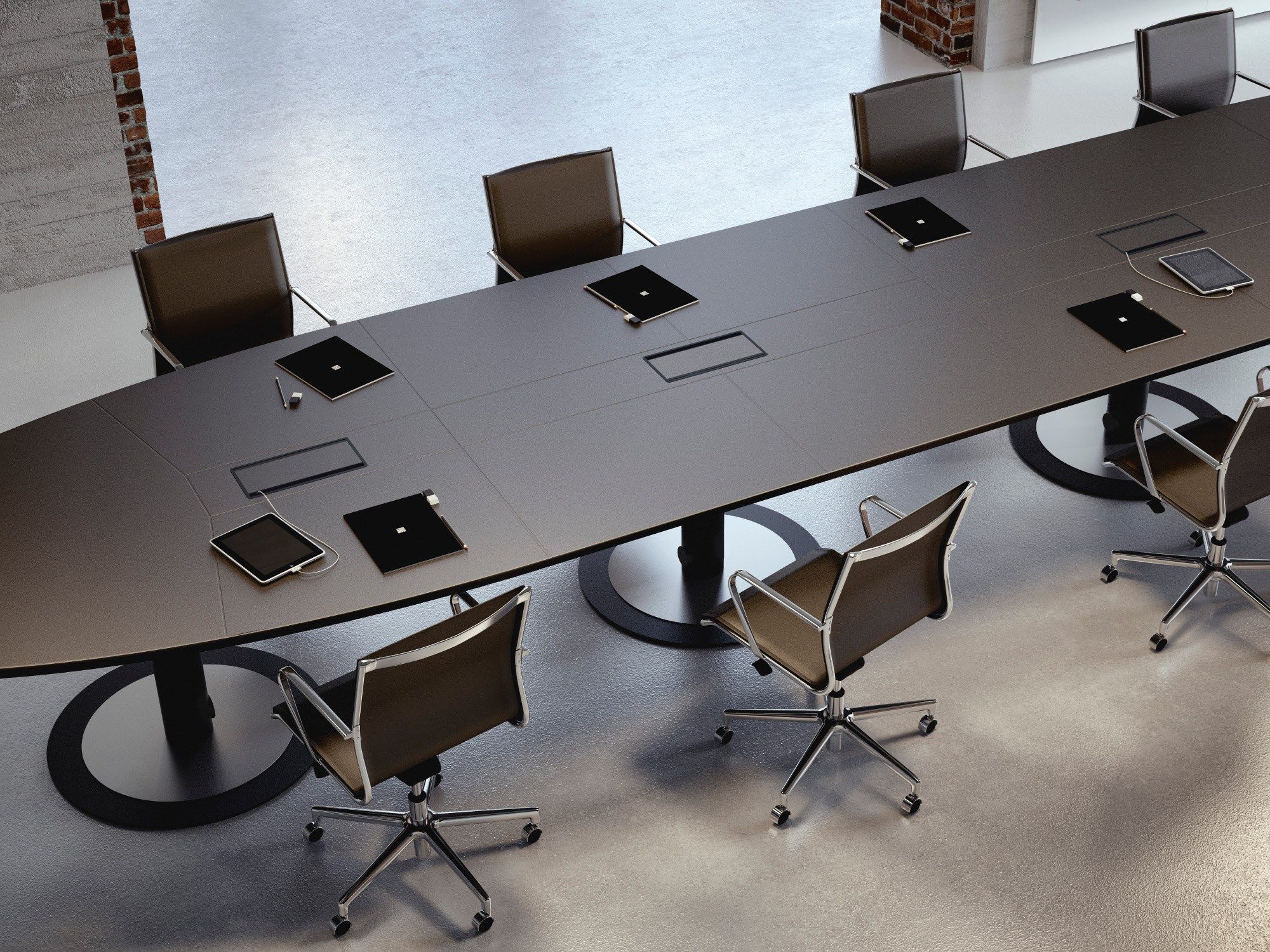 Деревянный стол для совещаний FANTONI MultipliCeo ARCH-00096014 - Вид №2