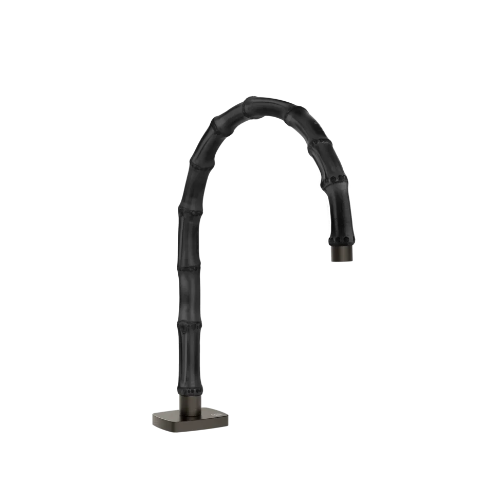 Носик для умывальника 77225 707 Gessi Jacqueline ЧЕРНЫЙ МЕТАЛЛ BR. PVD 77225707