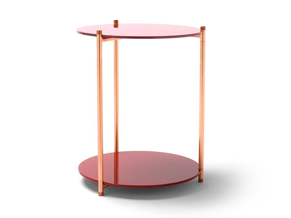 Круглый Хрустальный журнальный столик EPÒNIMO Долгоиграющая ARCH-00069077 - Вид №1