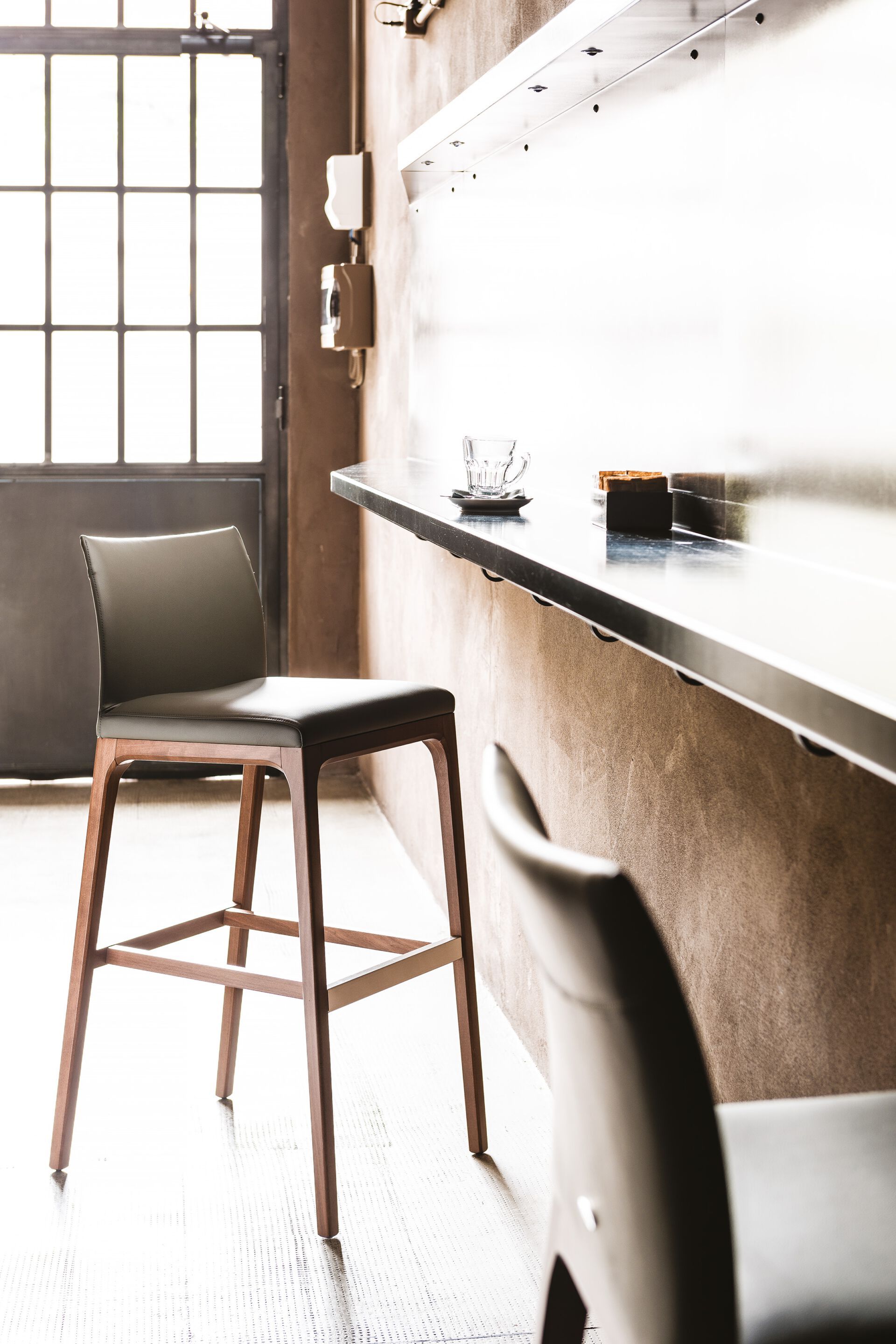 Высокий стул со спинкой Cattelan italia Аркадия ARCH-00040836 - Вид №2