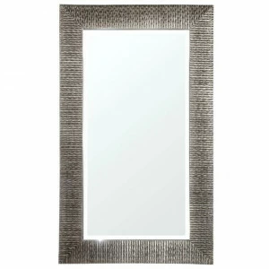 Зеркало прямоугольное настенное серебро Ares от RVAstley RVASTLEY ДИЗАЙНЕРСКИЕ 062554 Серебро